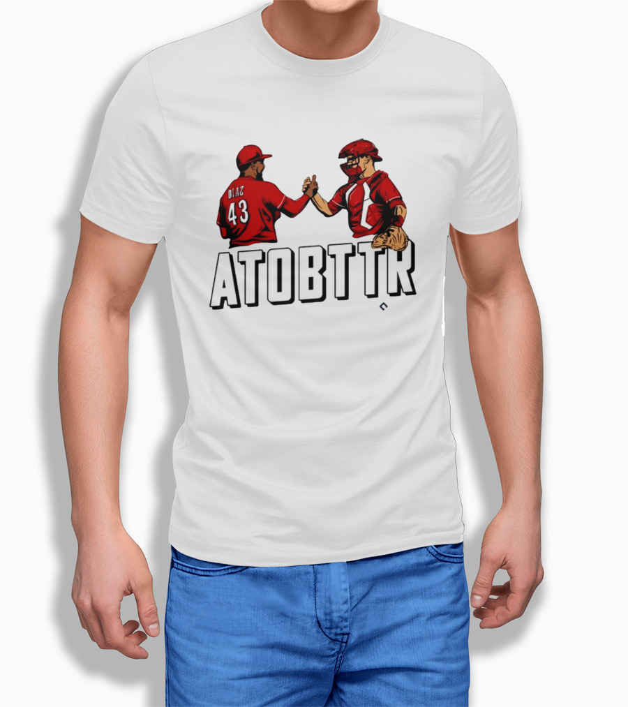 ATO8TTR Diaz 43 Cincinnati Baseball T-Shirt