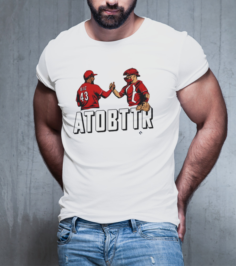 ATO8TTR Diaz 43 Cincinnati Baseball T-Shirt