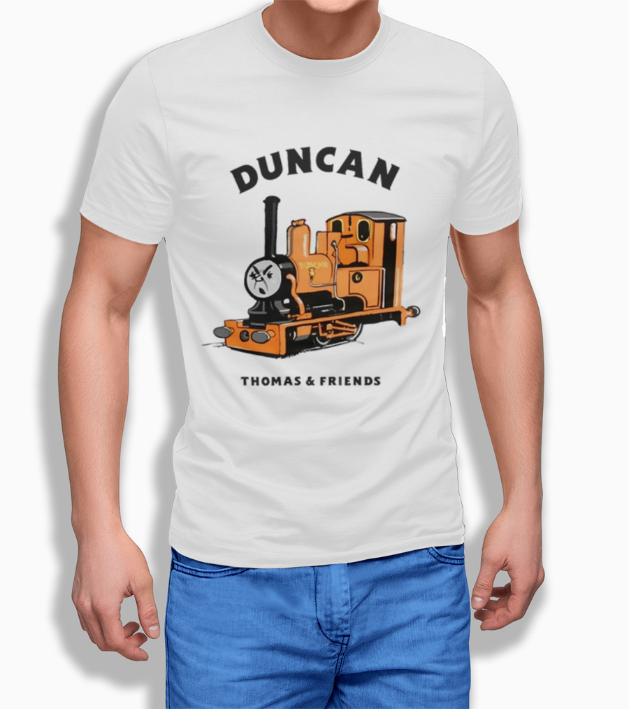 Duncan Thomas And Friends Train Character T-Shirt