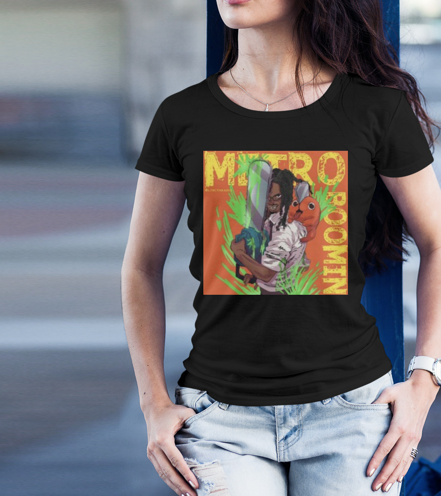 Metro Boomin Lordtakashi Chainsaw Character And Creature T-Shirt