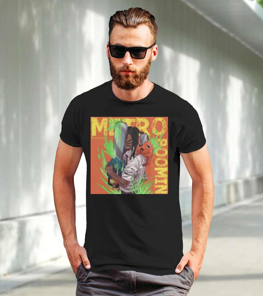 Metro Boomin Lordtakashi Chainsaw Character And Creature T-Shirt
