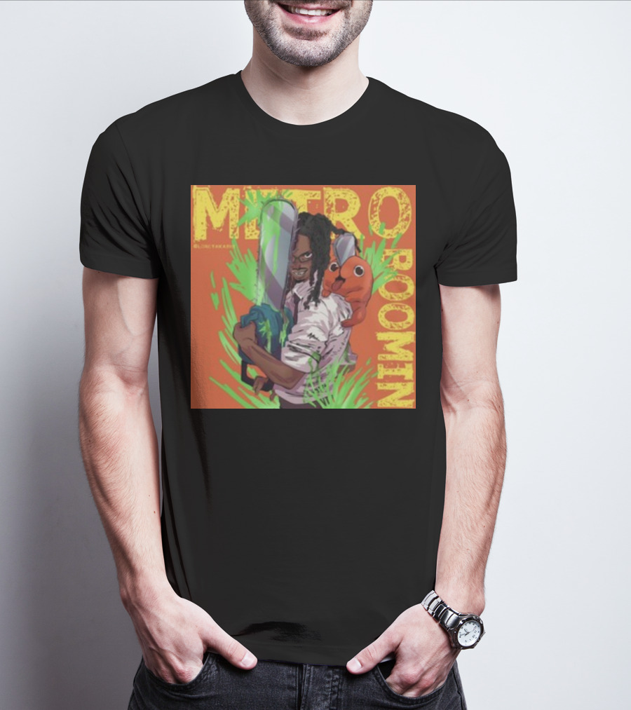 Metro Boomin Lordtakashi Chainsaw Character And Creature T-Shirt