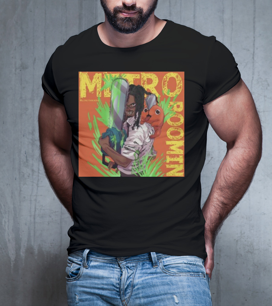 Metro Boomin Lordtakashi Chainsaw Character And Creature T-Shirt