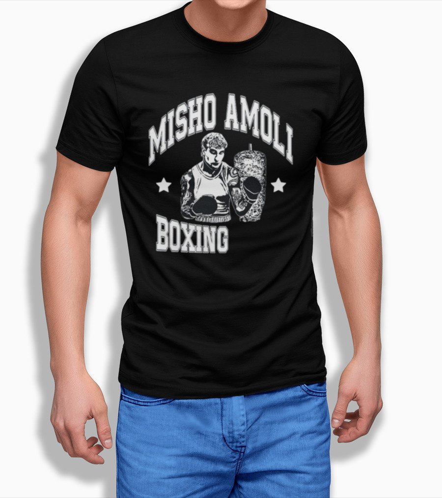 Misho Amoli Boxing Club Star Boxer Training T-Shirt