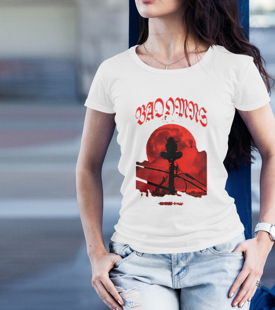 Bad Omens Blood Moon Electric Pole T-Shirt