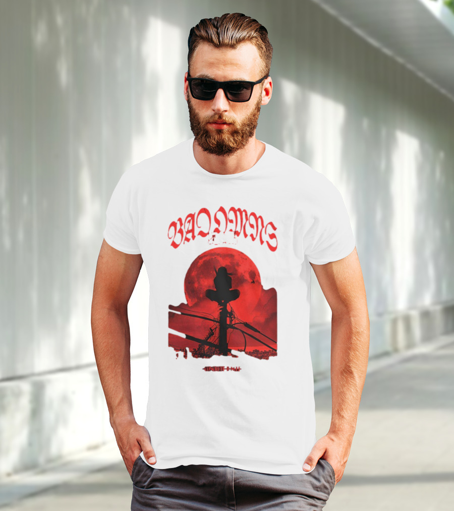 Bad Omens Blood Moon Electric Pole T-Shirt