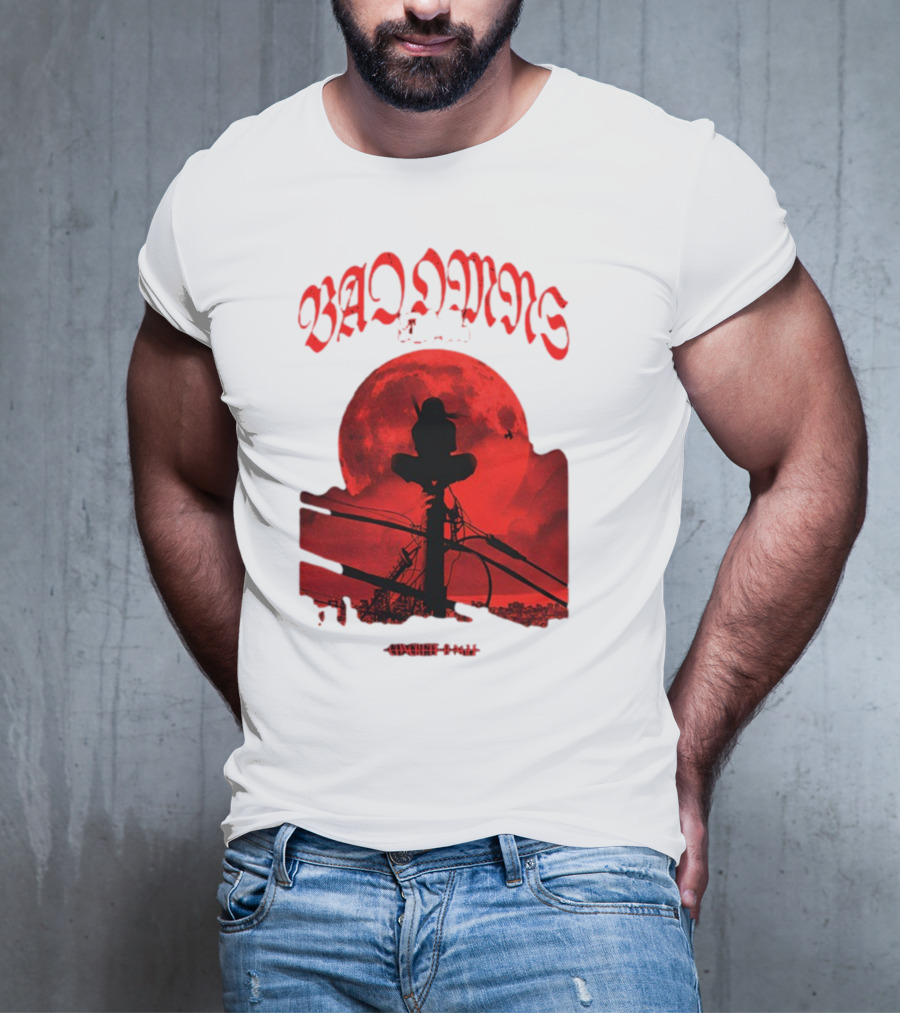 Bad Omens Blood Moon Electric Pole T-Shirt