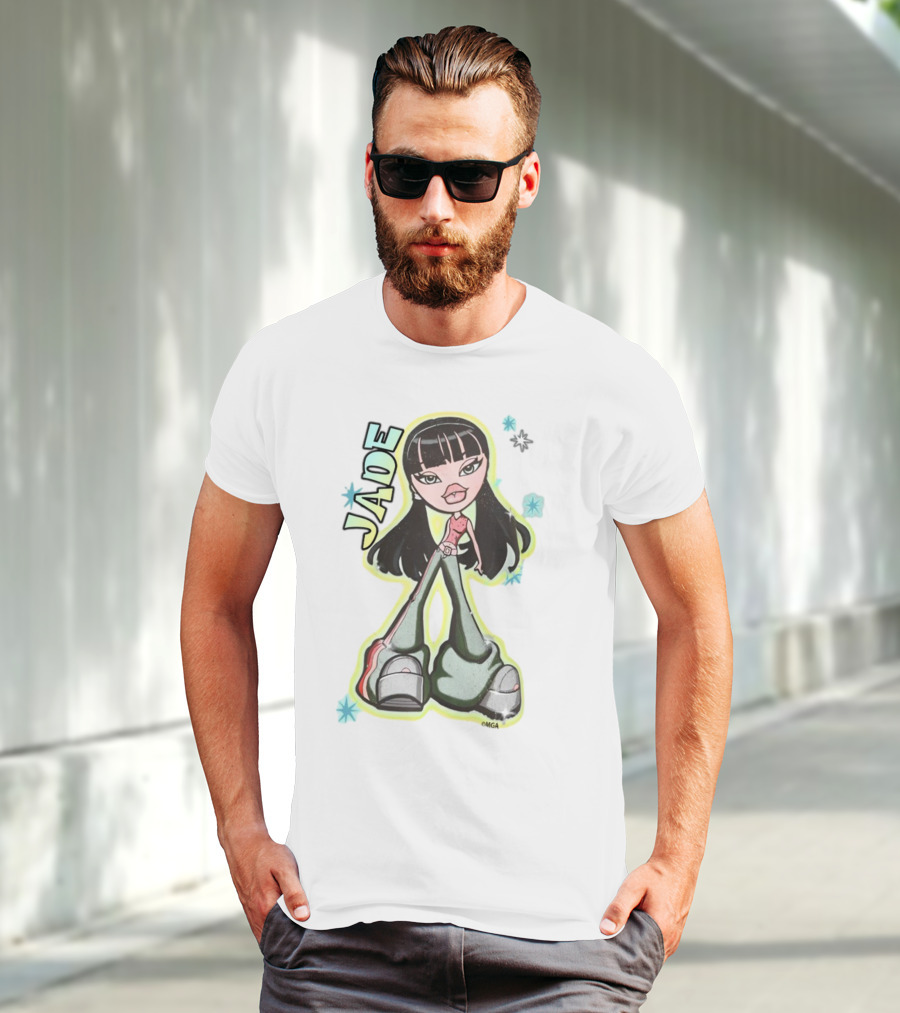 Elly De La Cruz In Bratz Jade Cartoon T-Shirt