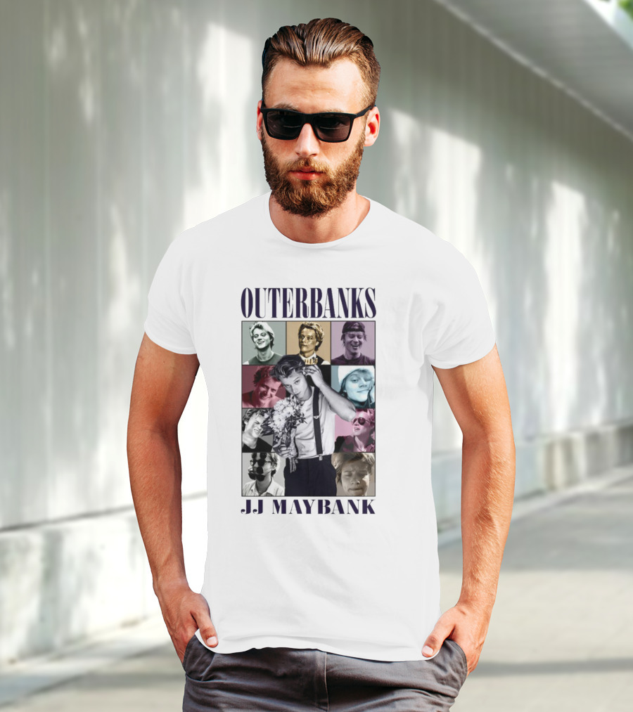 Outerbanks JJ Maybank Collage Style Portraits T-Shirt