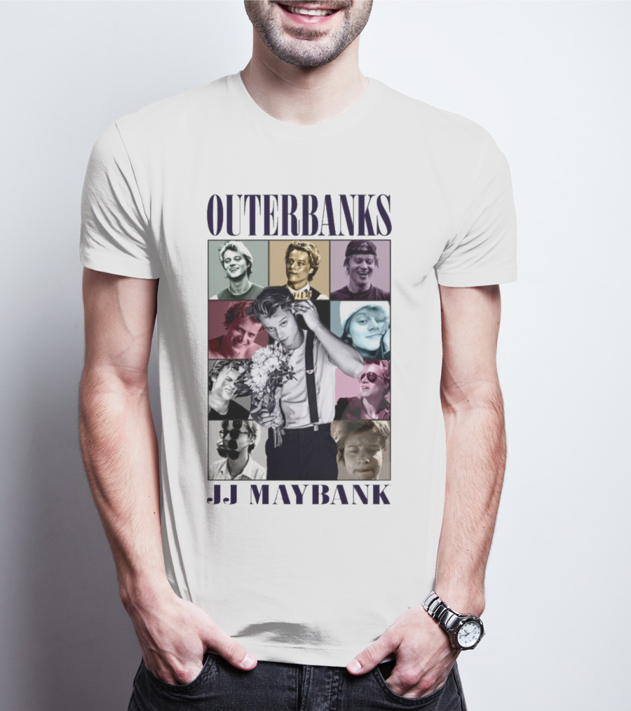 Outerbanks JJ Maybank Collage Style Portraits T-Shirt