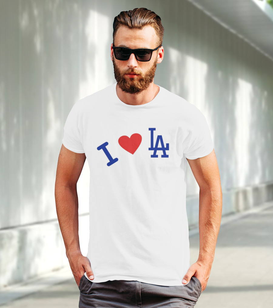 Madhappy X Dodgers I Love LA T-Shirt