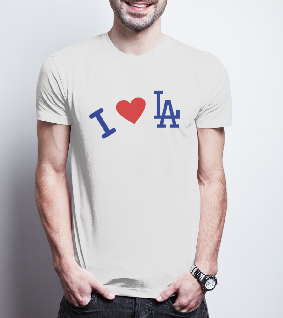 Madhappy X Dodgers I Love LA T-Shirt