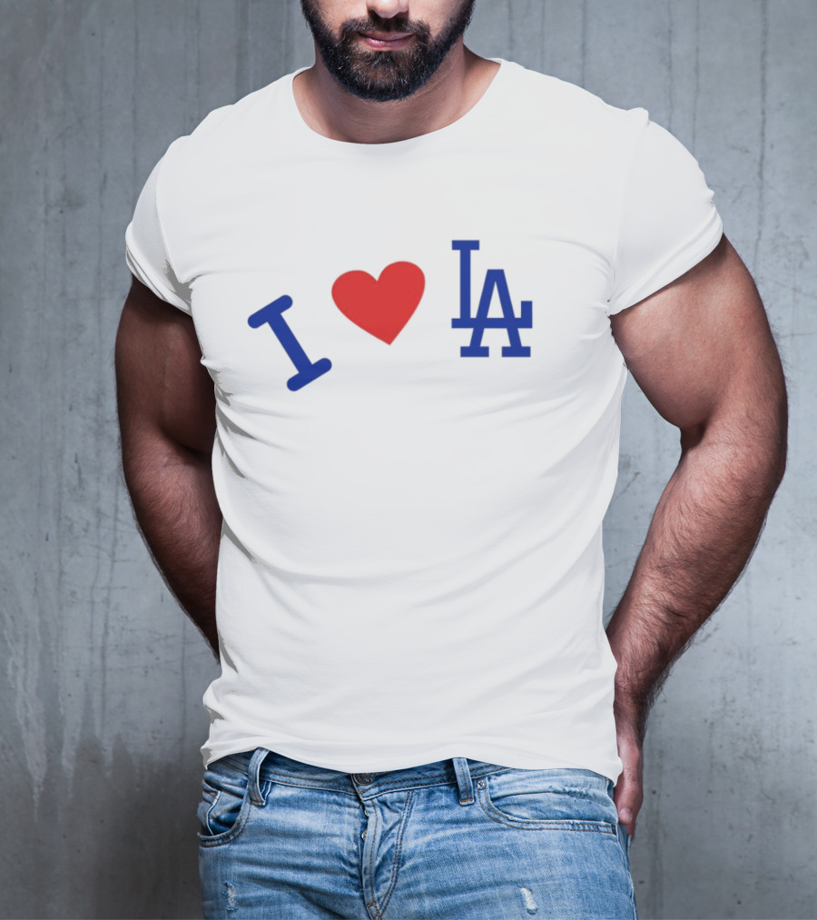 Madhappy X Dodgers I Love LA T-Shirt