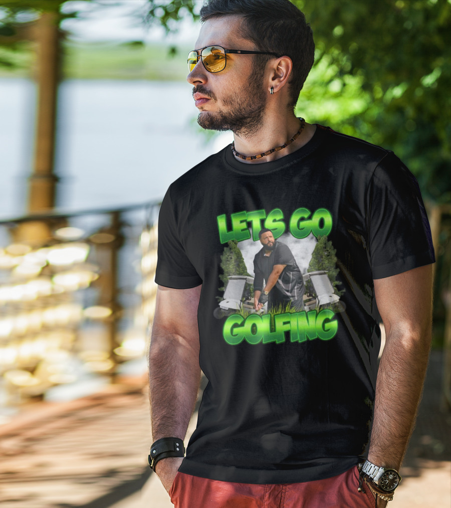 Lets Go Golfing Designed By The Boys Golf Scene T-Shirt