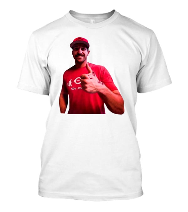 Stay Steer Thumbs Up Cincinnati Red Cap T-Shirt