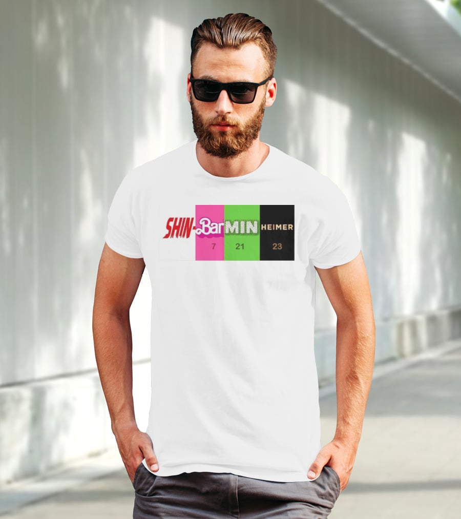 SHIN BARBIE MINIONS OPPENHEIMER 7 21 23 T-Shirt