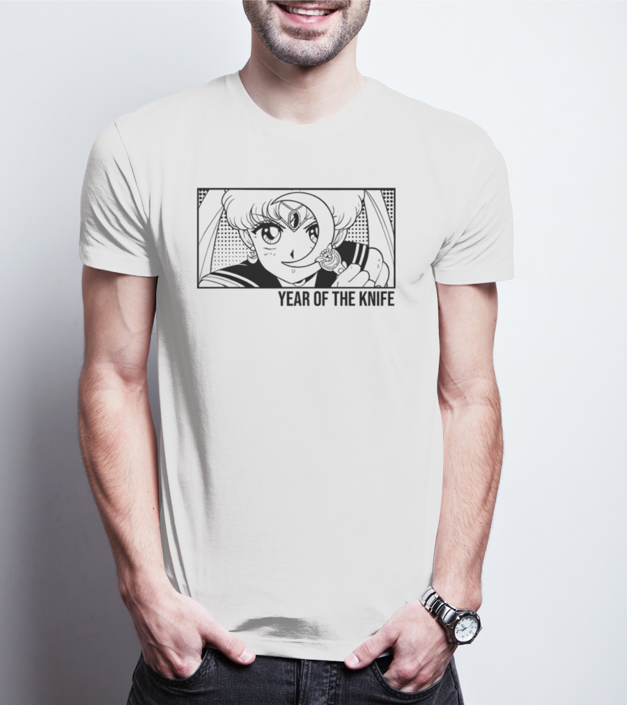 Year Of The Knife YOTK Benefit Sailor Moon Crossover T-Shirt