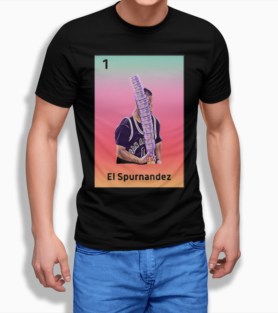 1 San Antonio El Spurnandez Bexar County Social Niosa T-Shirt