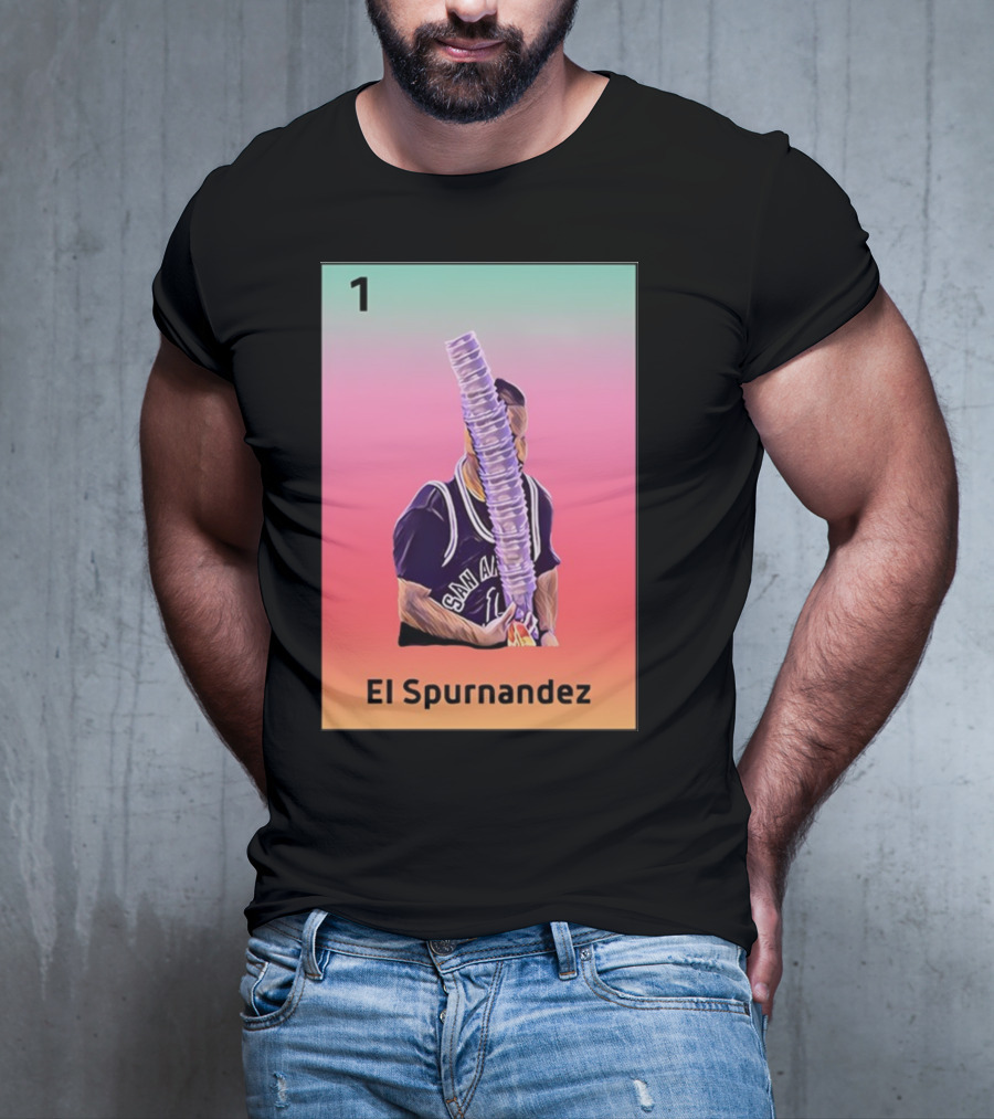 1 San Antonio El Spurnandez Bexar County Social Niosa T-Shirt