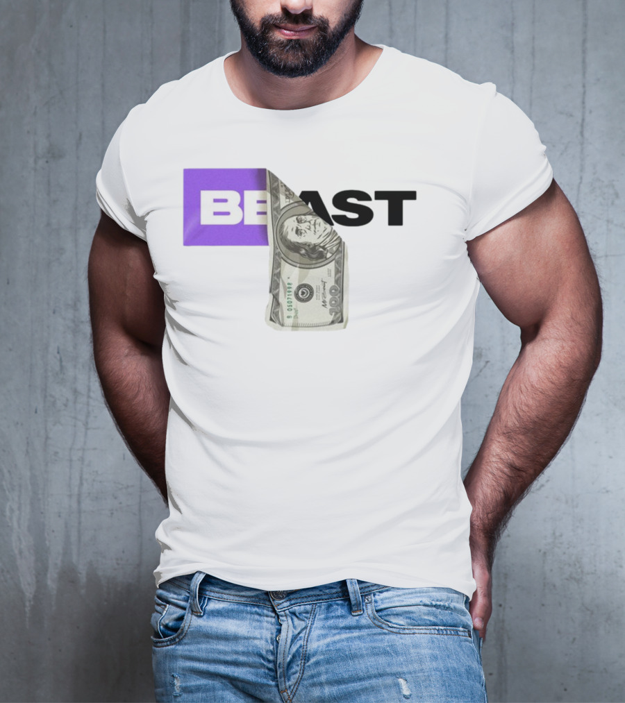 BEAST Purple Bill Dollar T-Shirt
