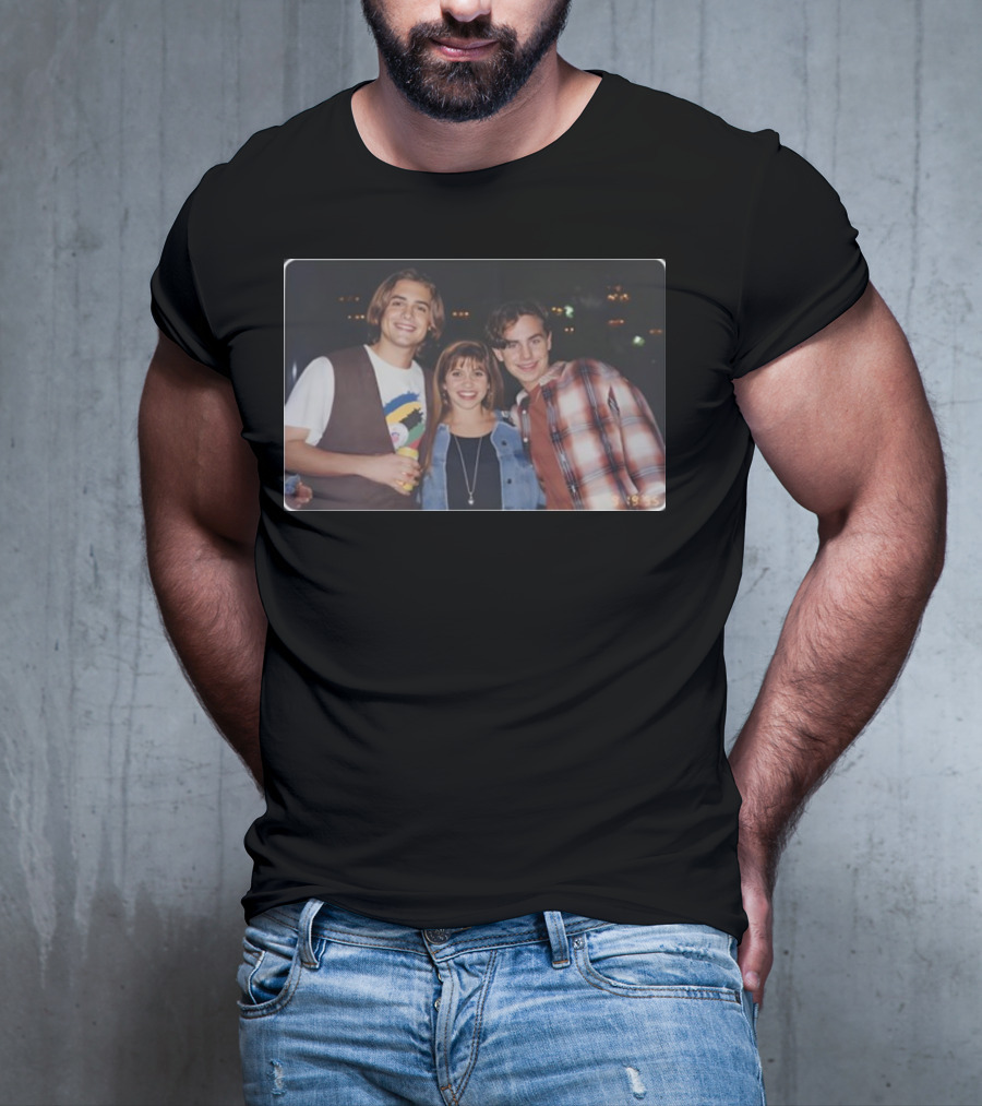 Pod Meets World Trio Vintage 90s Photo T-Shirt