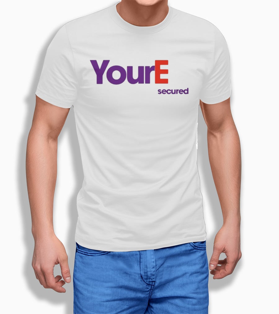 YourE Secured Letterplay T-Shirt