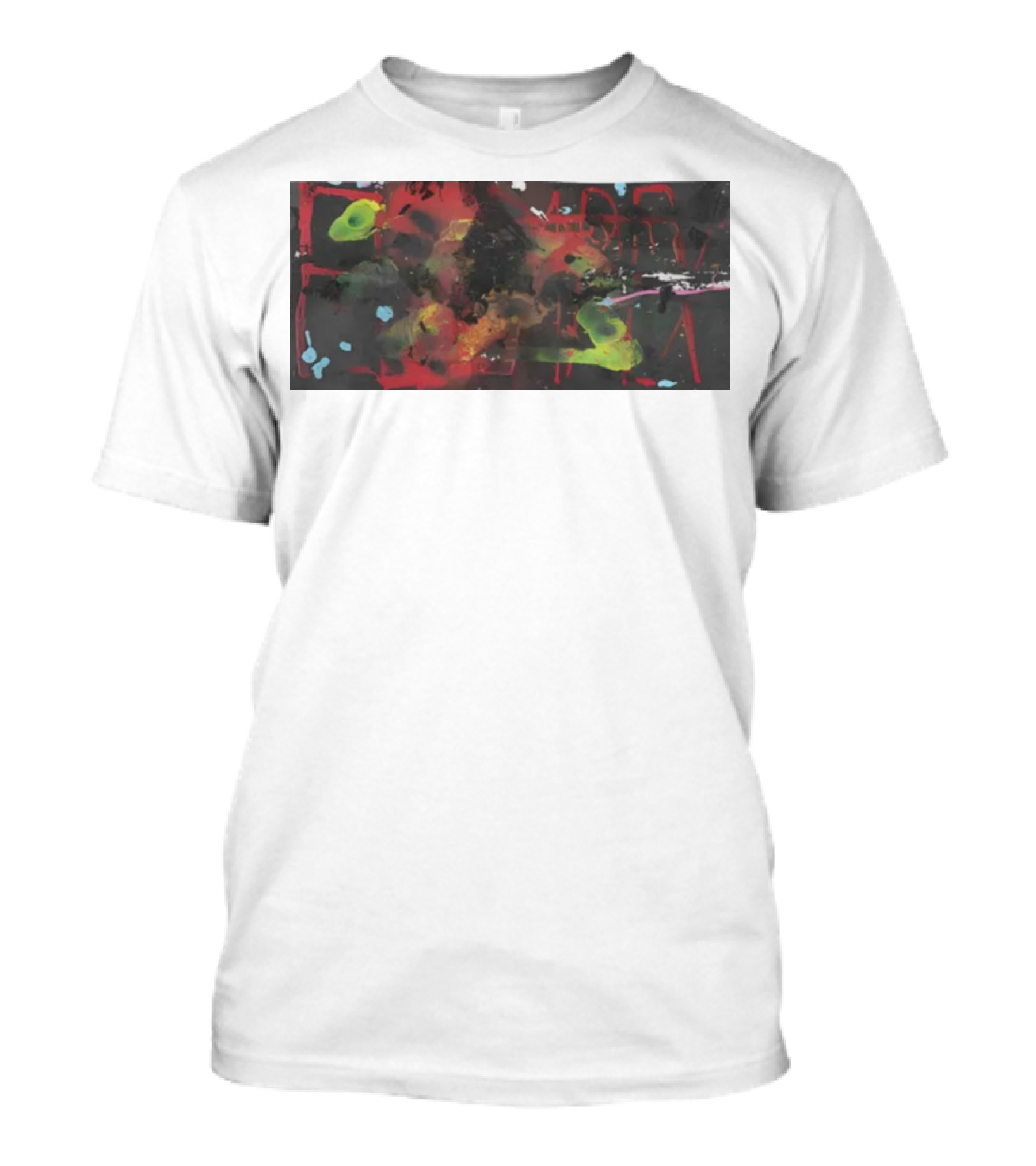Arca1000000 7Ss Abstract Vibrant Color Display T-Shirt