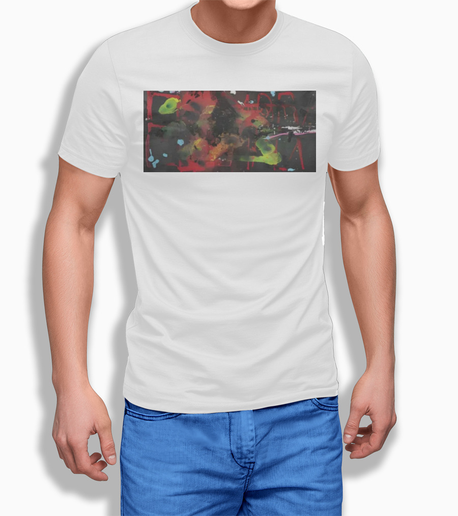 Arca1000000 7Ss Abstract Vibrant Color Display T-Shirt
