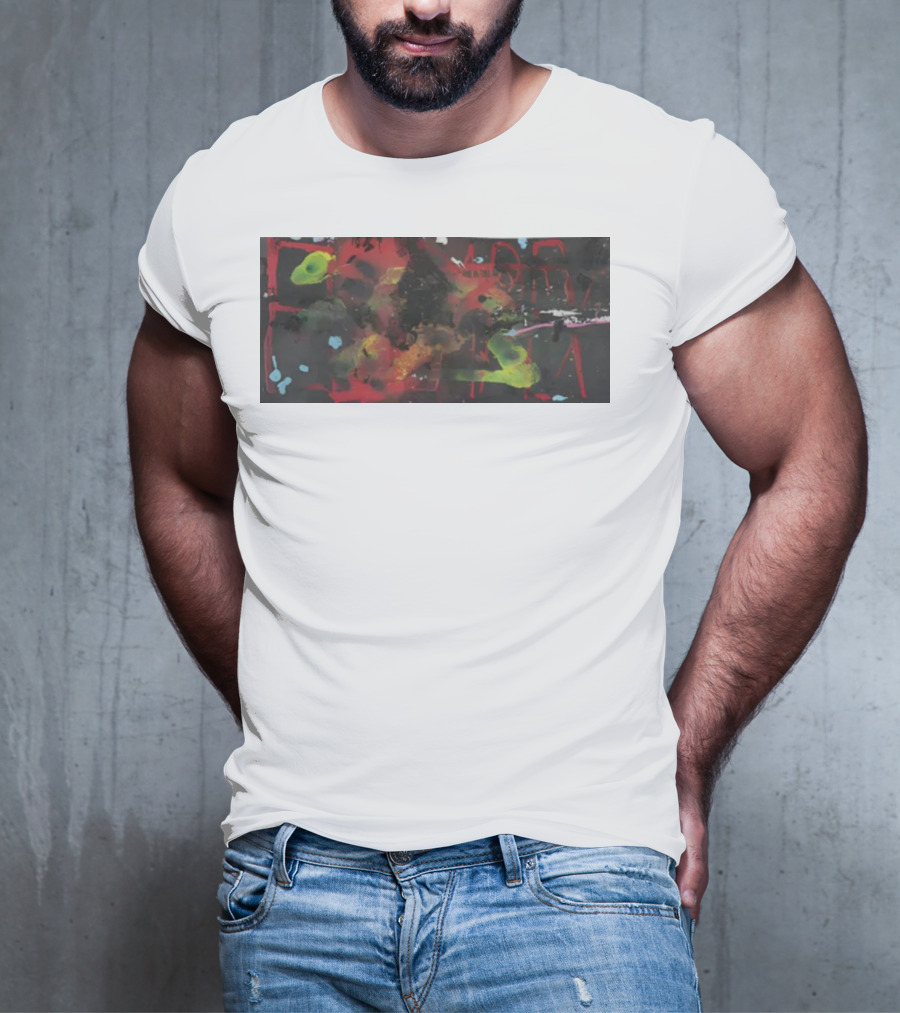 Arca1000000 7Ss Abstract Vibrant Color Display T-Shirt