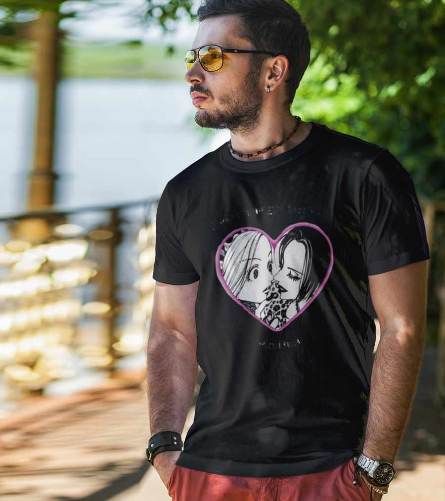 I Want To Be Girl Bestfriends With Nana Manga Heart T-Shirt