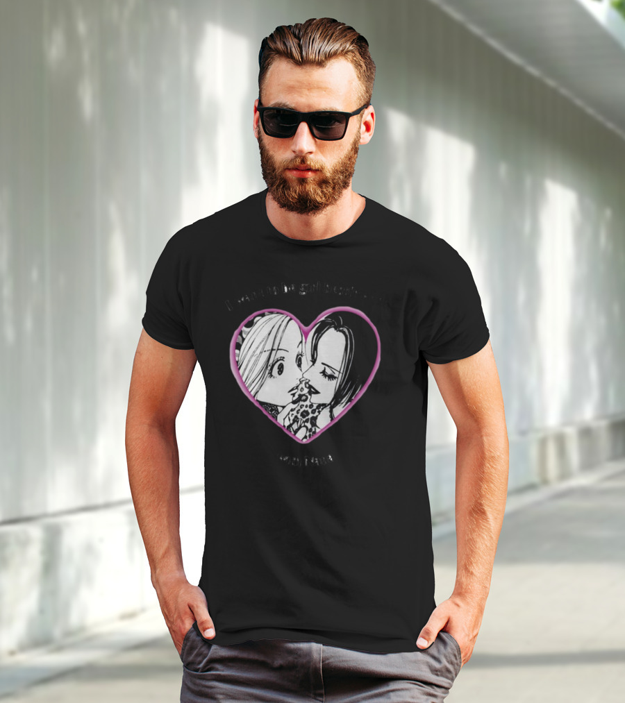 I Want To Be Girl Bestfriends With Nana Manga Heart T-Shirt