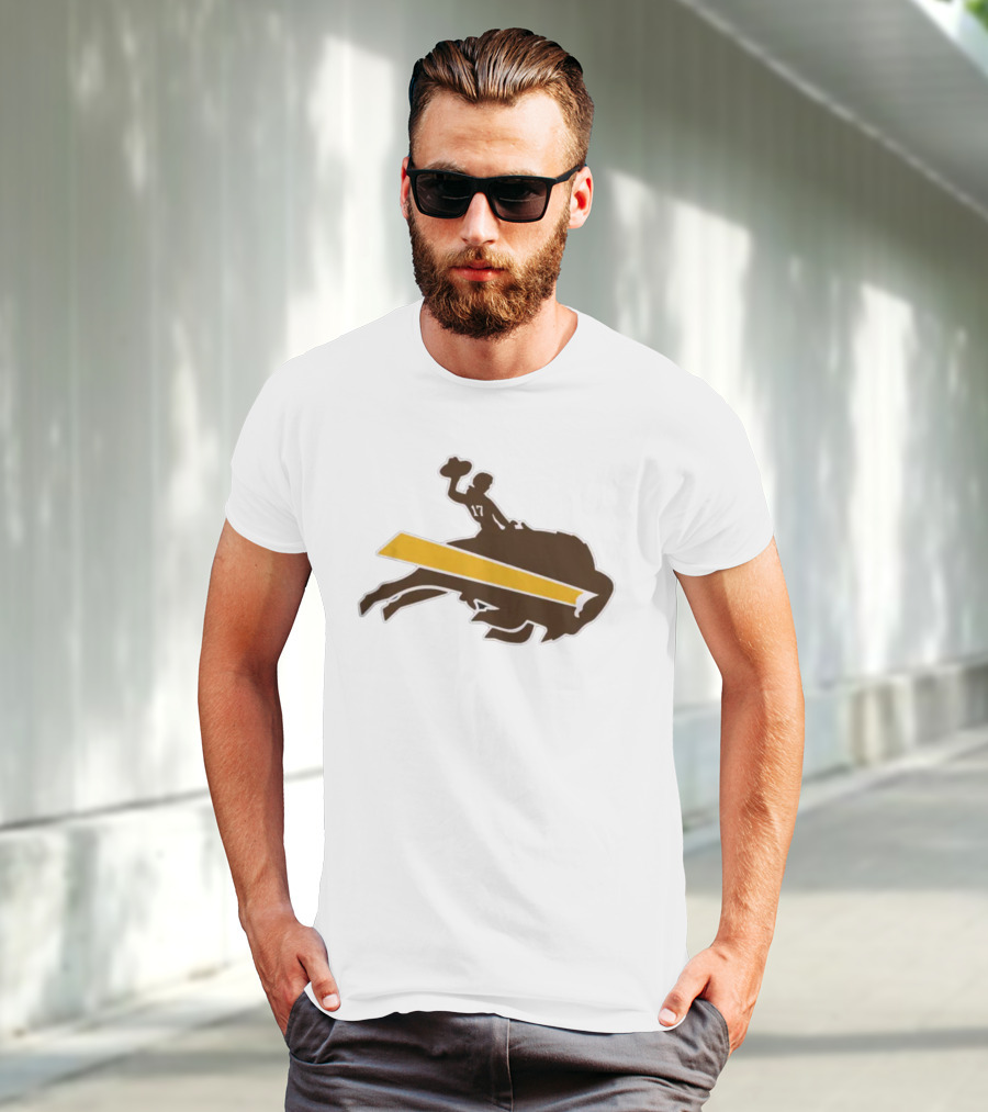 Josh Allen 17 Buffalo Bills Wyoming Cowboys T-Shirt