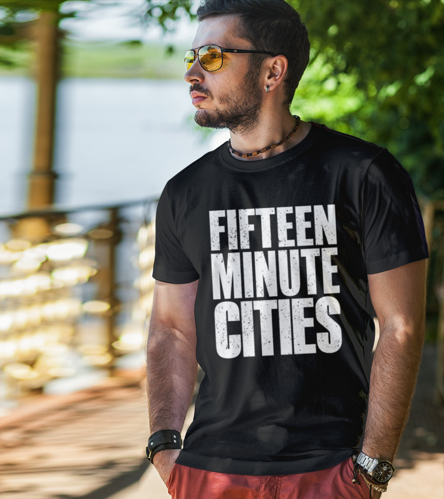 Fifteen Minute Cities Urban Planning Concept T-Shirt
