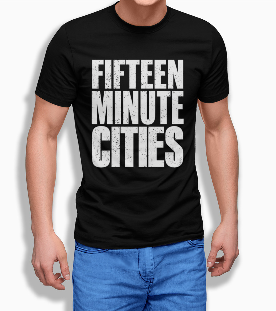 Fifteen Minute Cities Urban Planning Concept T-Shirt