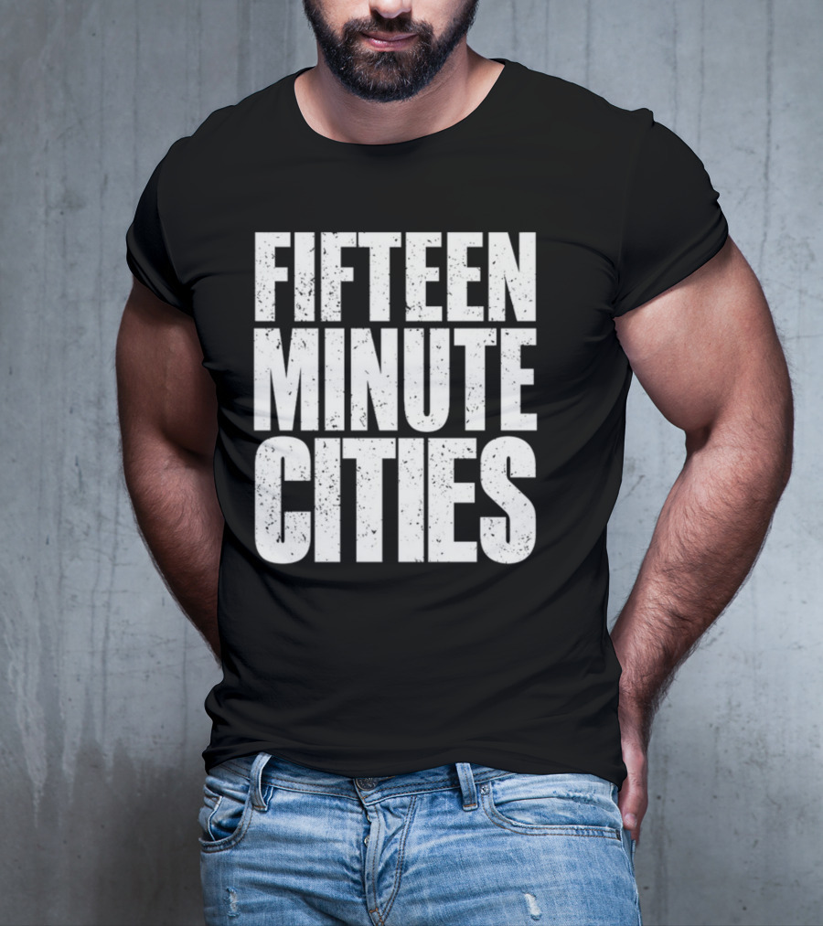 Fifteen Minute Cities Urban Planning Concept T-Shirt