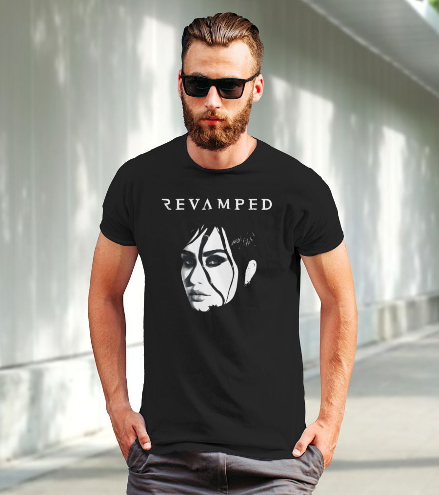 Demi Lovato Revamped Black And White Portrait T-Shirt