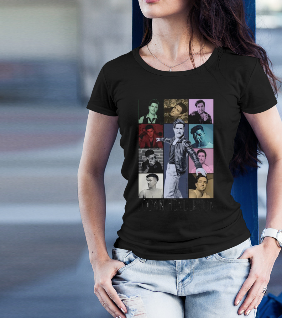 LO'GAN HENDERSON MULTICOLOR PORTRAIT COLLAGE T-Shirt