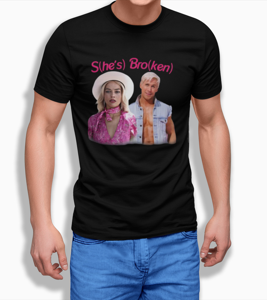 S(He's) Bro(Ken) Iconic Style Statement In Pop Culture T-Shirt
