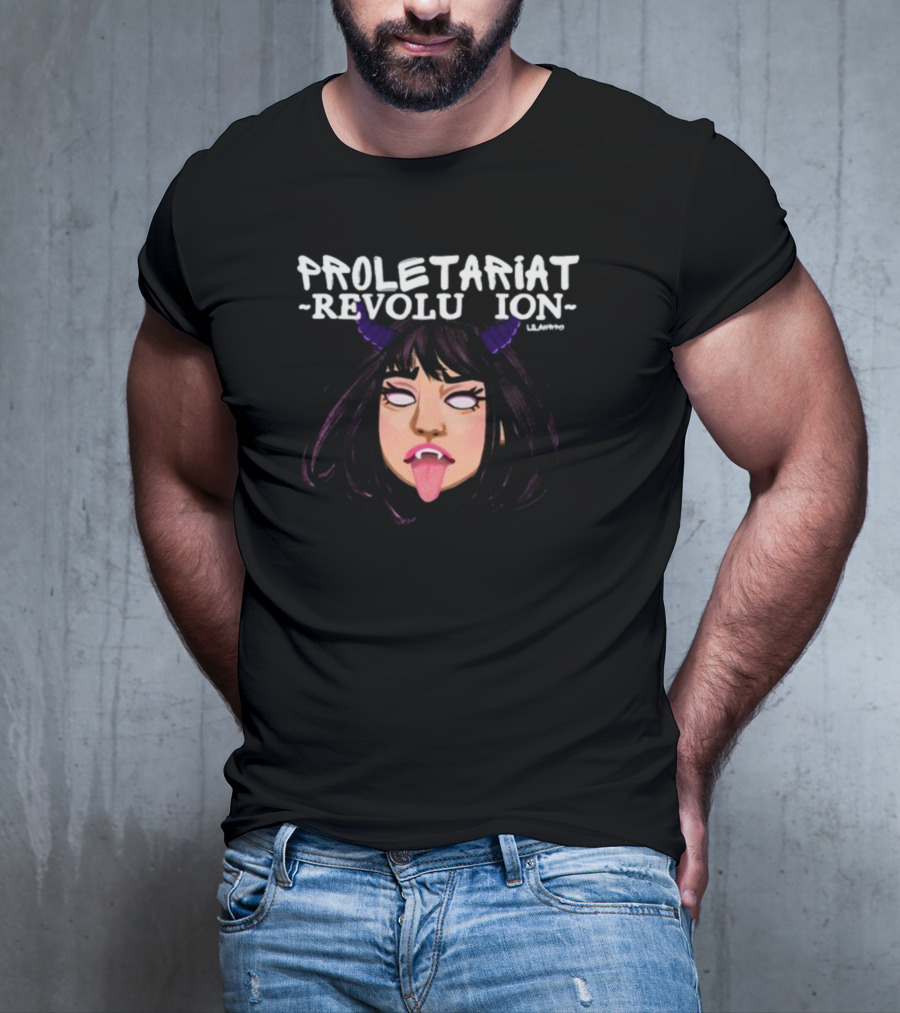 Proletariat Revolution Versusalliance Demon Girl T-Shirt