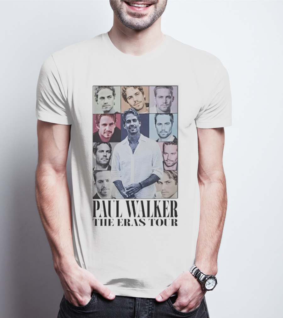 Paul Walker The Eras Tour T-Shirt