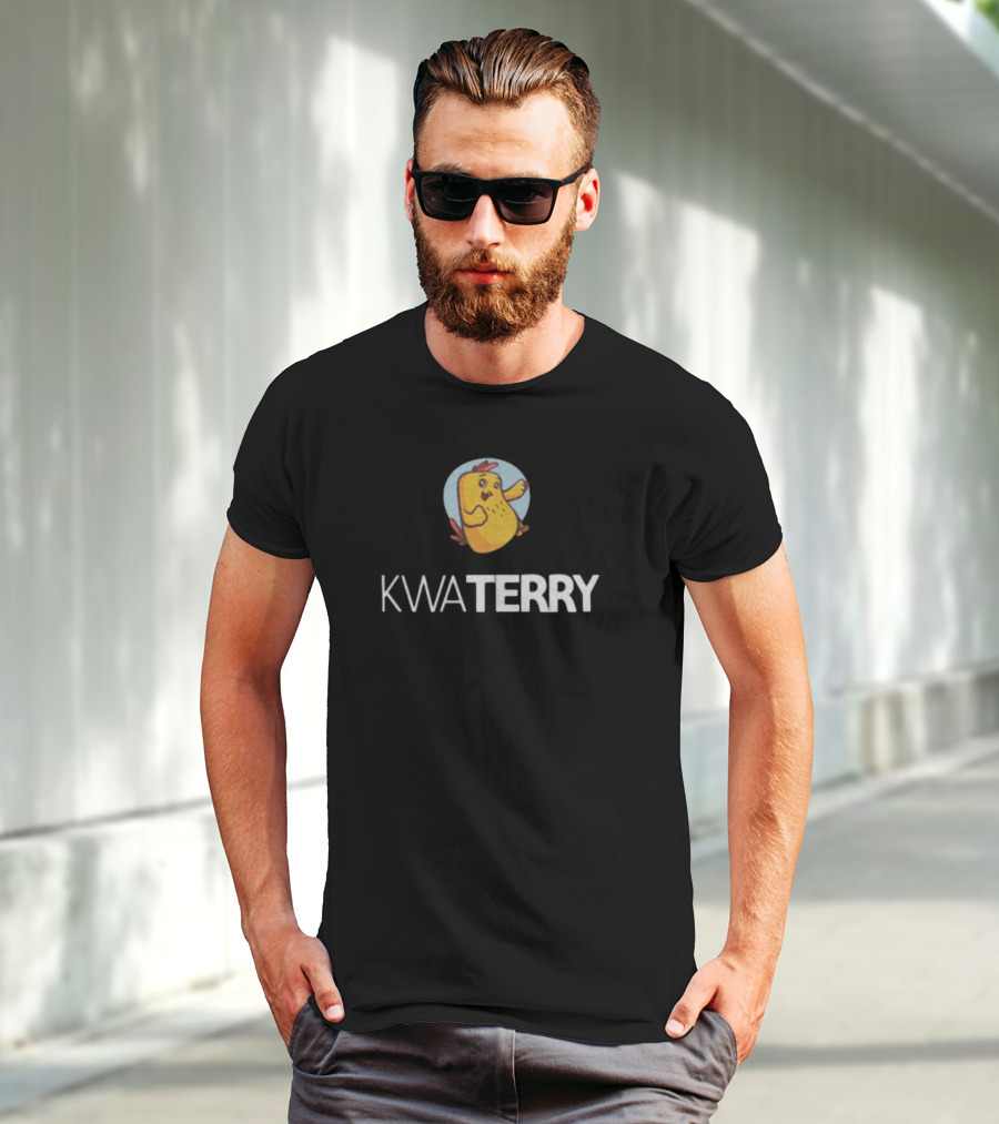 KWATERRY Chicken Character T-Shirt
