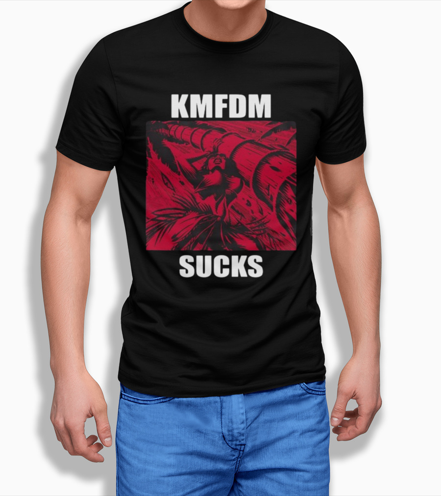 KMFDM Sucks Blood Red Rare T-Shirt