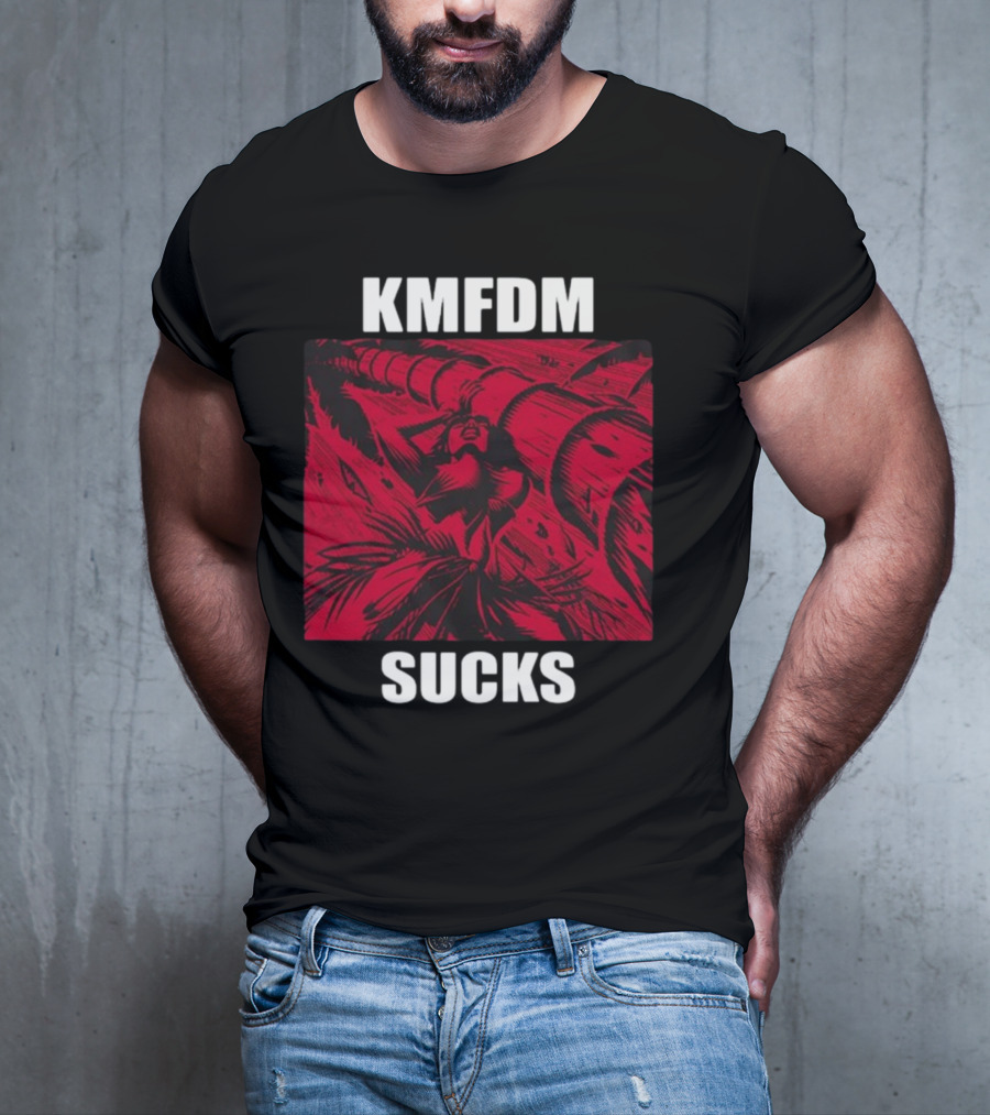 KMFDM Sucks Blood Red Rare T-Shirt