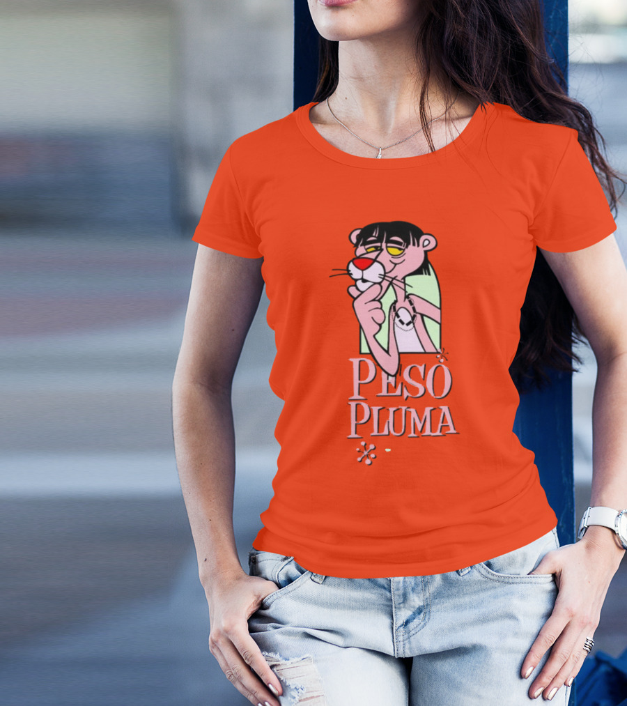 Peso Pluma July 19-20 23 Inglewood Calif Pink Panther T-Shirt
