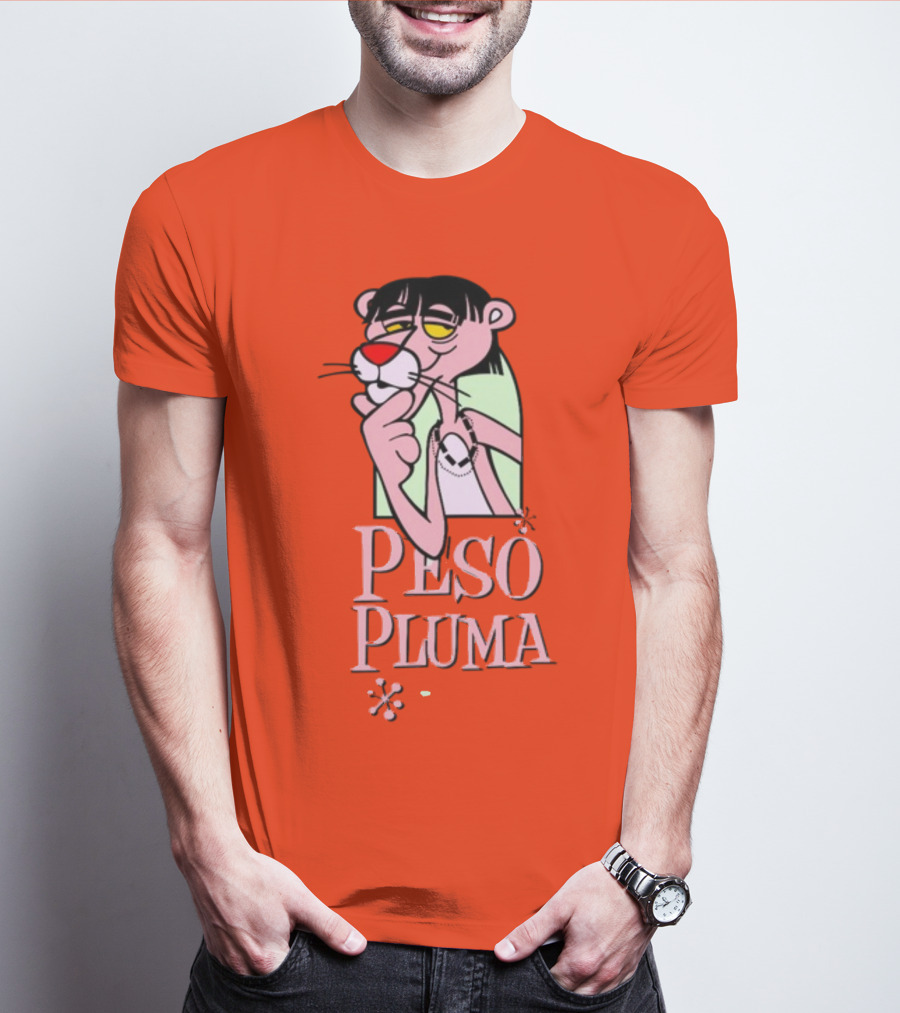 Peso Pluma July 19-20 23 Inglewood Calif Pink Panther T-Shirt
