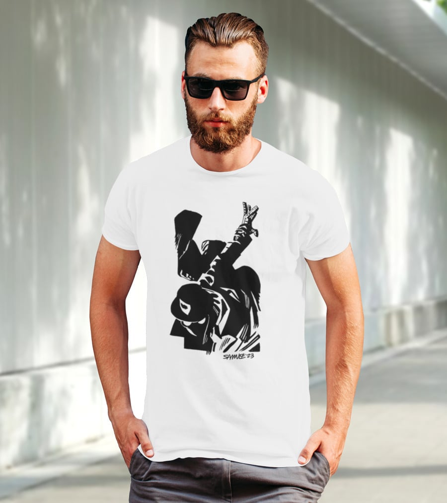 Chris Samnee '03 Spider-Man Noir Silhouette Dark T-Shirt