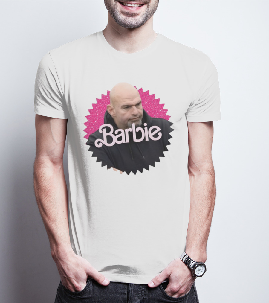 Barbie John Fetterman Hoodie Sparkle Starburst T-Shirt