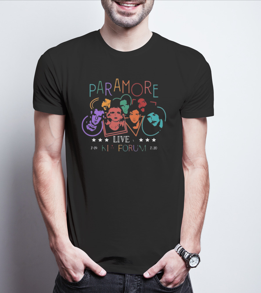 Paramore Live At Kia Forum 7/19 7/20 T-Shirt