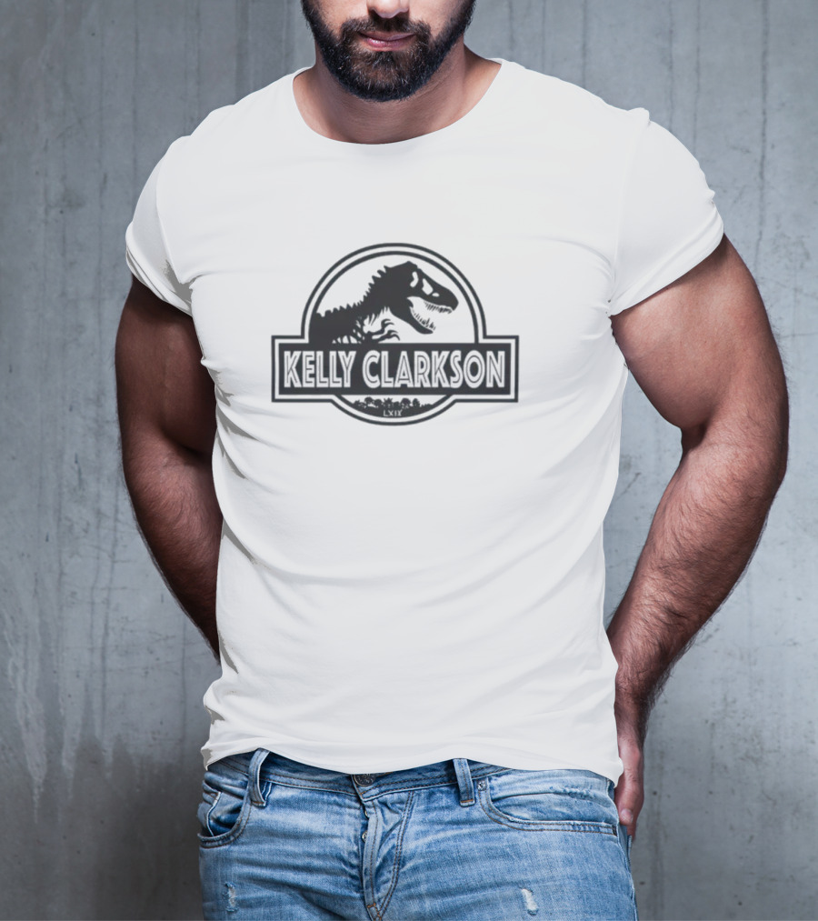 Kelly Clarkson Dinosaur Logo Inspired By Jurassic Movie Franchise T-Shirt