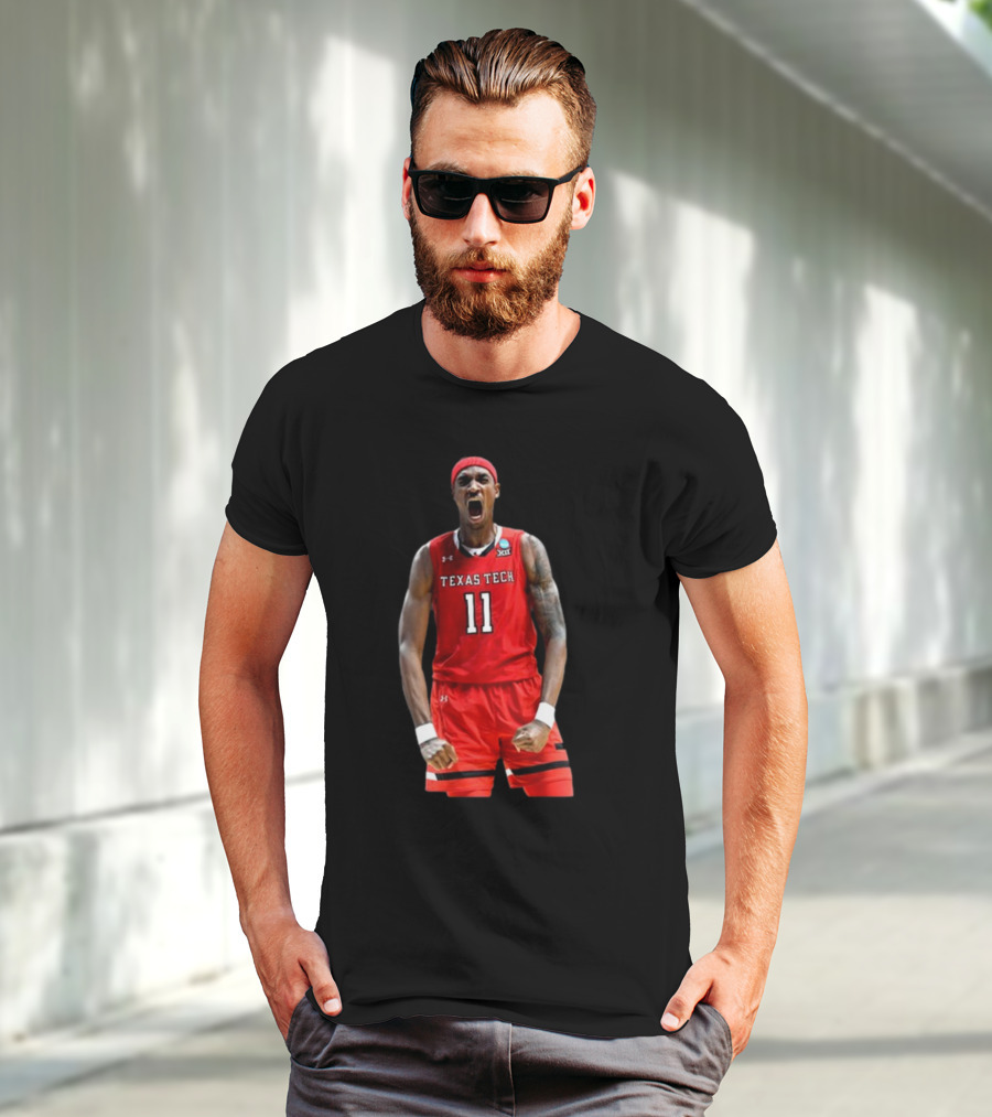 Tariq Owens Texas Tech Red Raiders Basketball 11 NCAA Tournament Roar T-Shirt